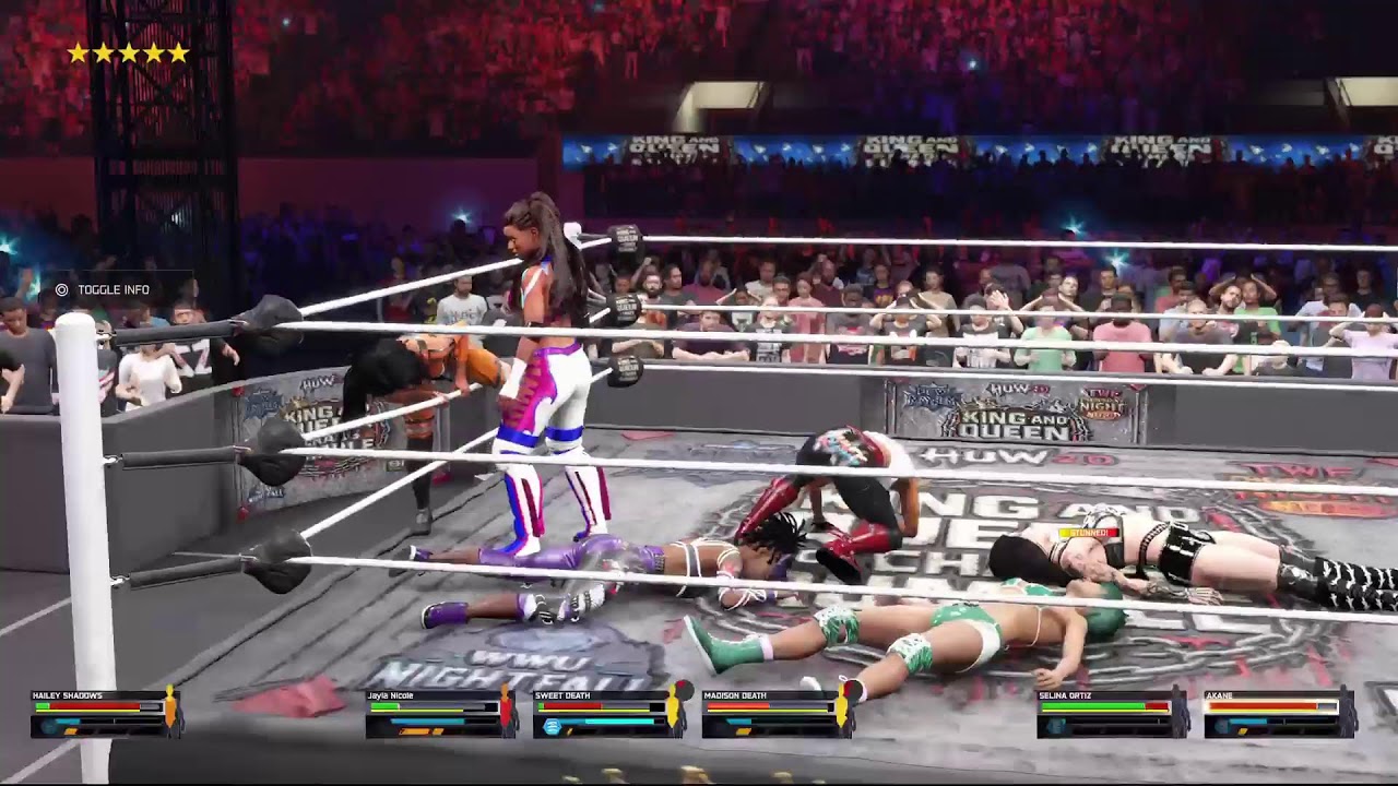 TWF King & Queen of Chaos Rumble PPV Part 1