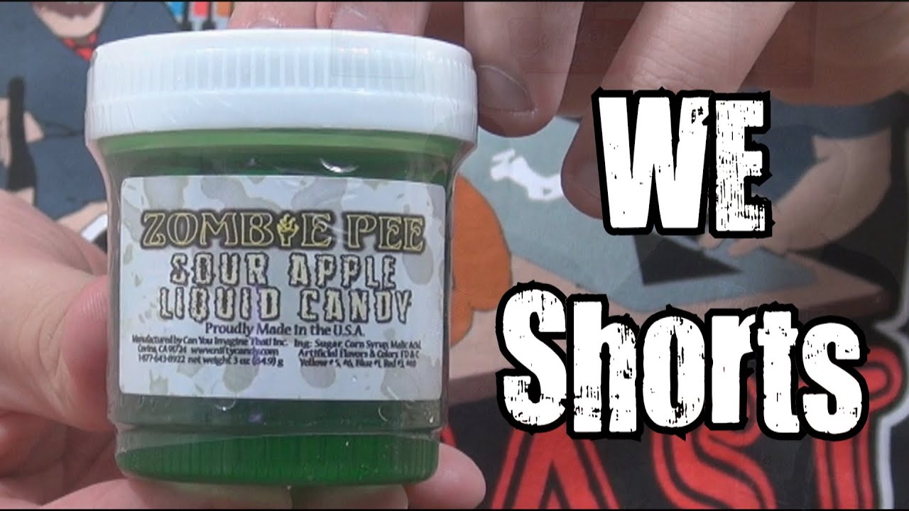 WE Shorts - Zombie Pee Sour Apple Liquid Candy