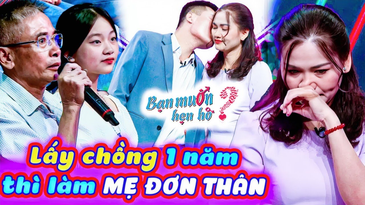 Bố nghẹn ngào đưa con gái HƠN 10 NĂM LÀM MẸ ĐƠN THÂN đi tìm ba cho cháu ngoại | Bạn Muốn Hẹn Hò