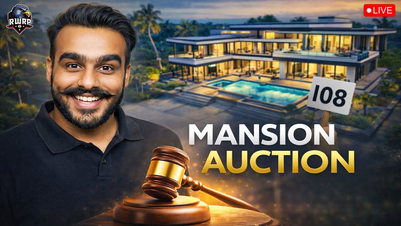Luxury Mansion Auction 💰 | Inside a Crore Worth Property Bid #radiantsworldrp #Radiantsworld