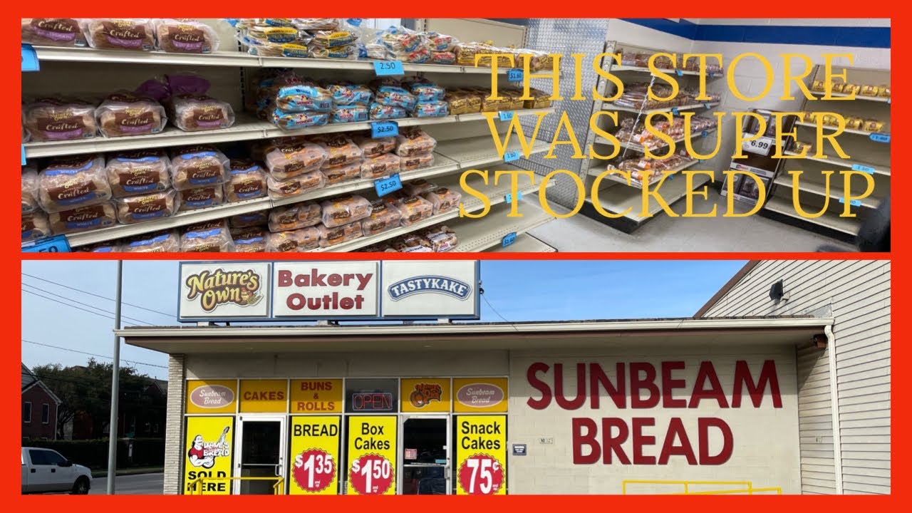 Y’all This Store Was Fully Stocked With All The Goodie’s/ANOTHER TEXAS THRIFT OUTLET BREAD STORE