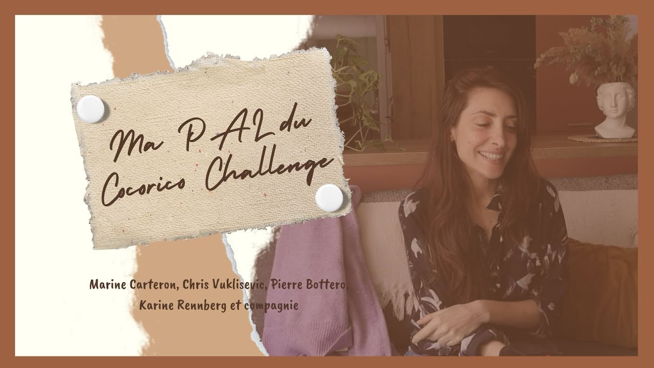 Ma PAL du Cocorico Challenge 2024 📚 Le plein d’auteurices francophones !