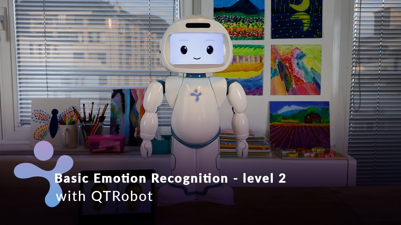 Activities for Identifying Emotions for Autism| Basic Emotion Recognition &ndash; Level2 | QTrobot for ASD