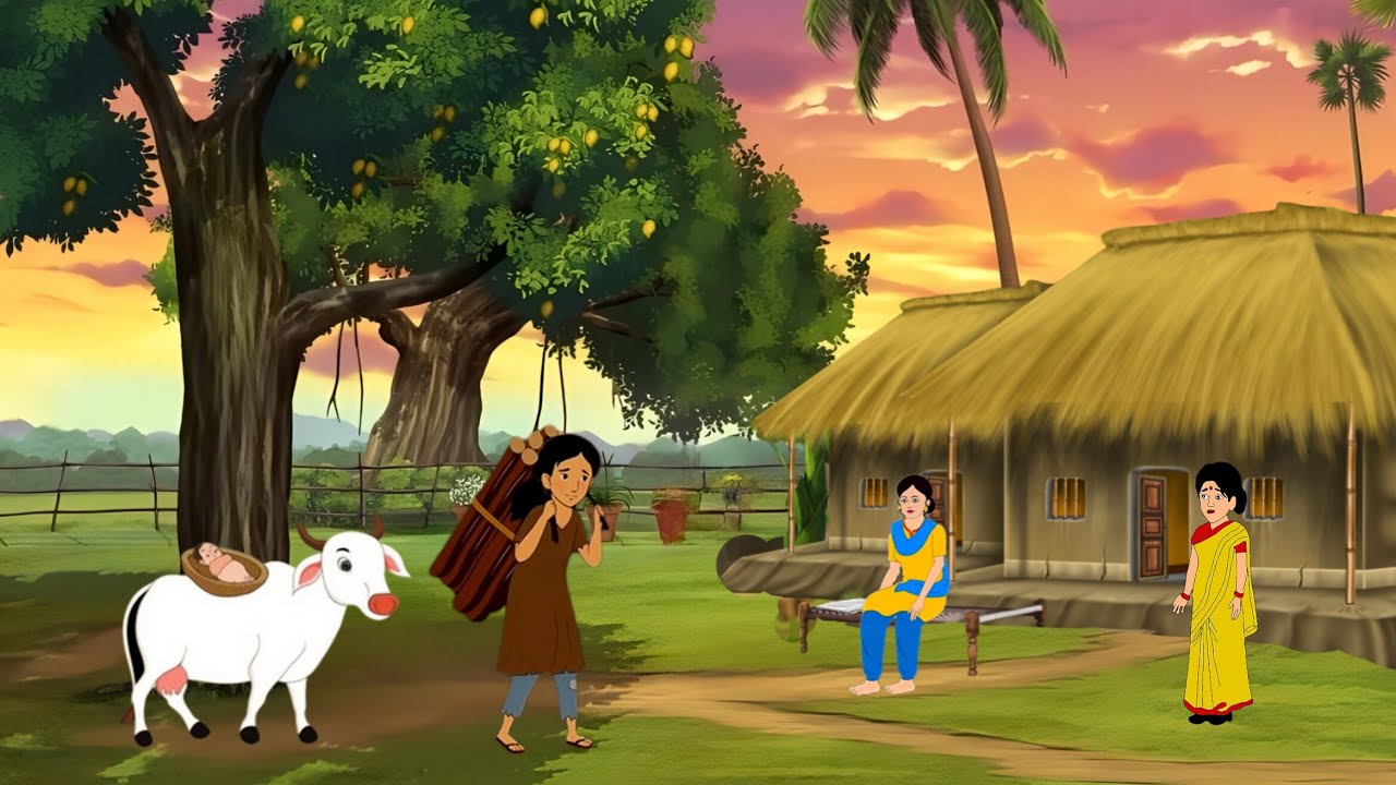 तीन लड़कियो का भाग्य | Teen betiyon ka bhagy | Hindi Kahani | Hindi Story | cartoon story