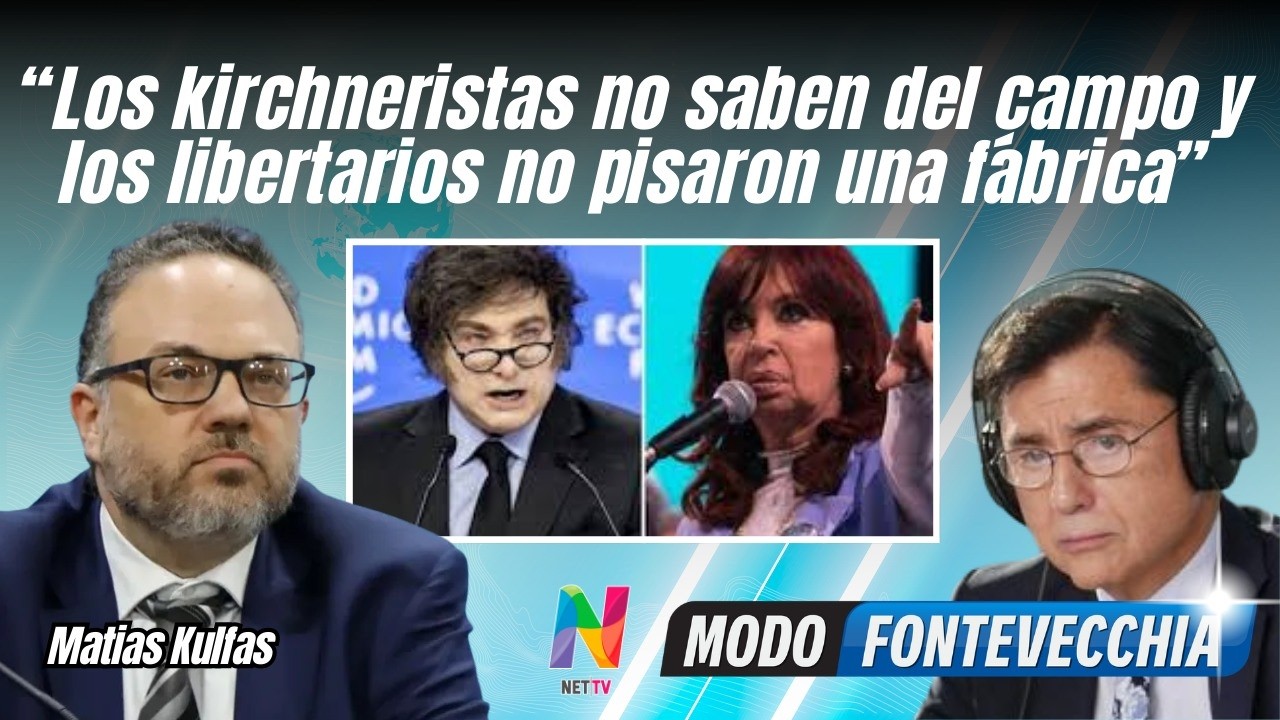 El dirigente peronista reflexionó sobre las anteojeras ideológicas del k y los libertarios