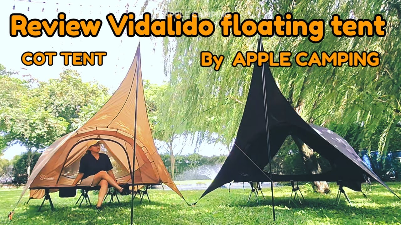 รีวิวกางเต็นท์บนเตียง Vidalido floating tent/ Cot onetigris
