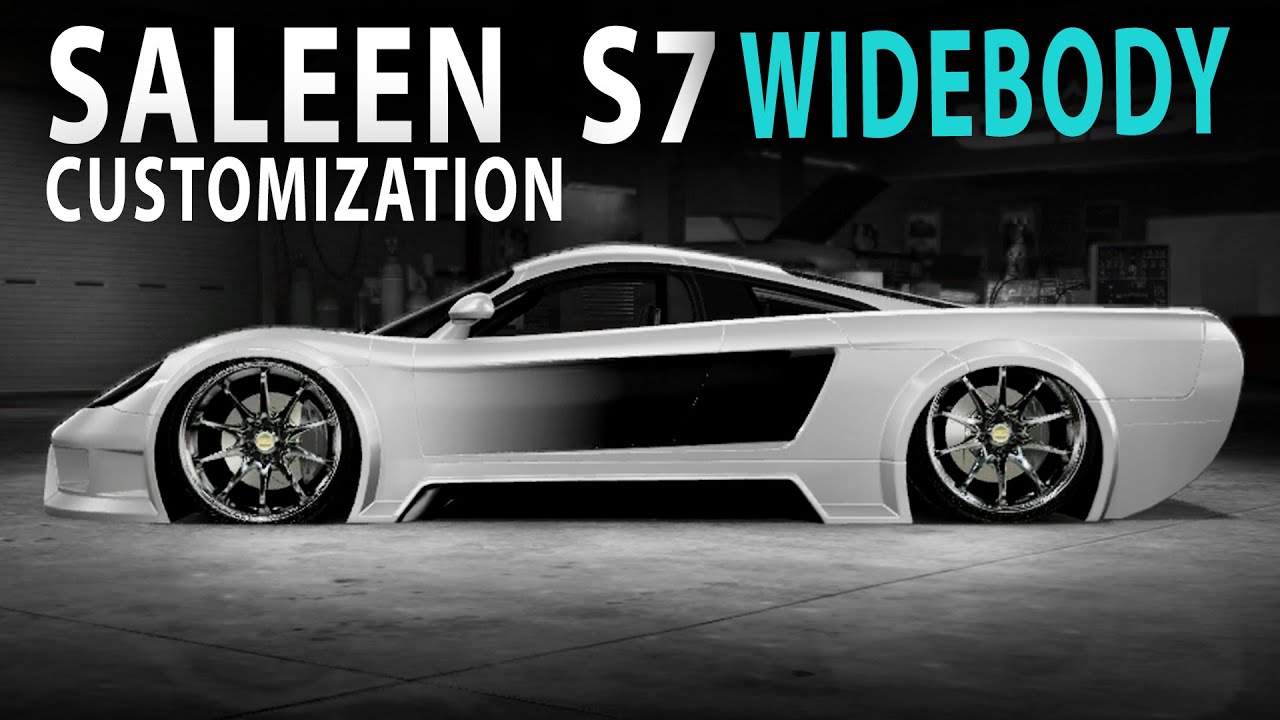 Midnight Club LA - Saleen S7 WIDEBODY (Customization)