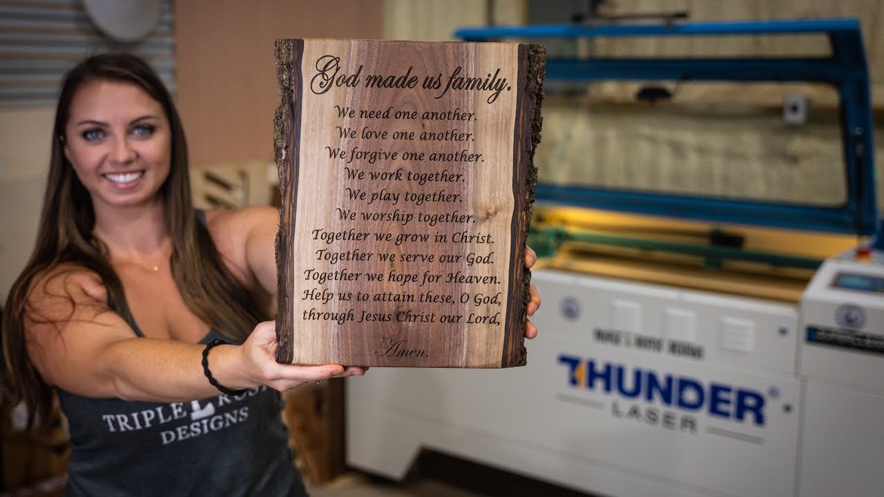 A Custom Prayer On Black Walnut - Thunder Thursdays #8