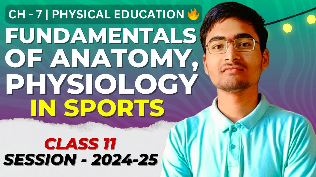 Fundamentals of Anatomy Physiology in Sports Class 11 One Shot | Chapter 7 | 2024-25 🔥