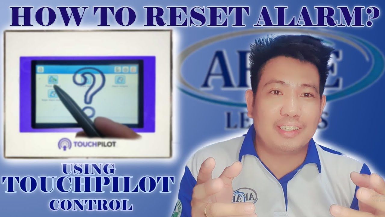 HOW TO RESET THE ALARM OF 30XW WATERCOOLED SCREW LIQUID CHILLER | CHILLER CONTROL | CARRIER CHILLER