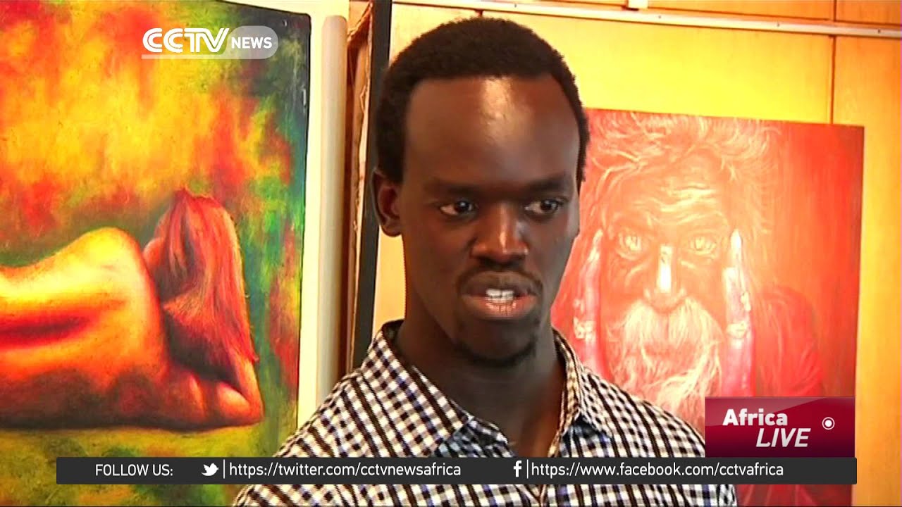 Young self-taught Kenyan artist making a living from real life-like art