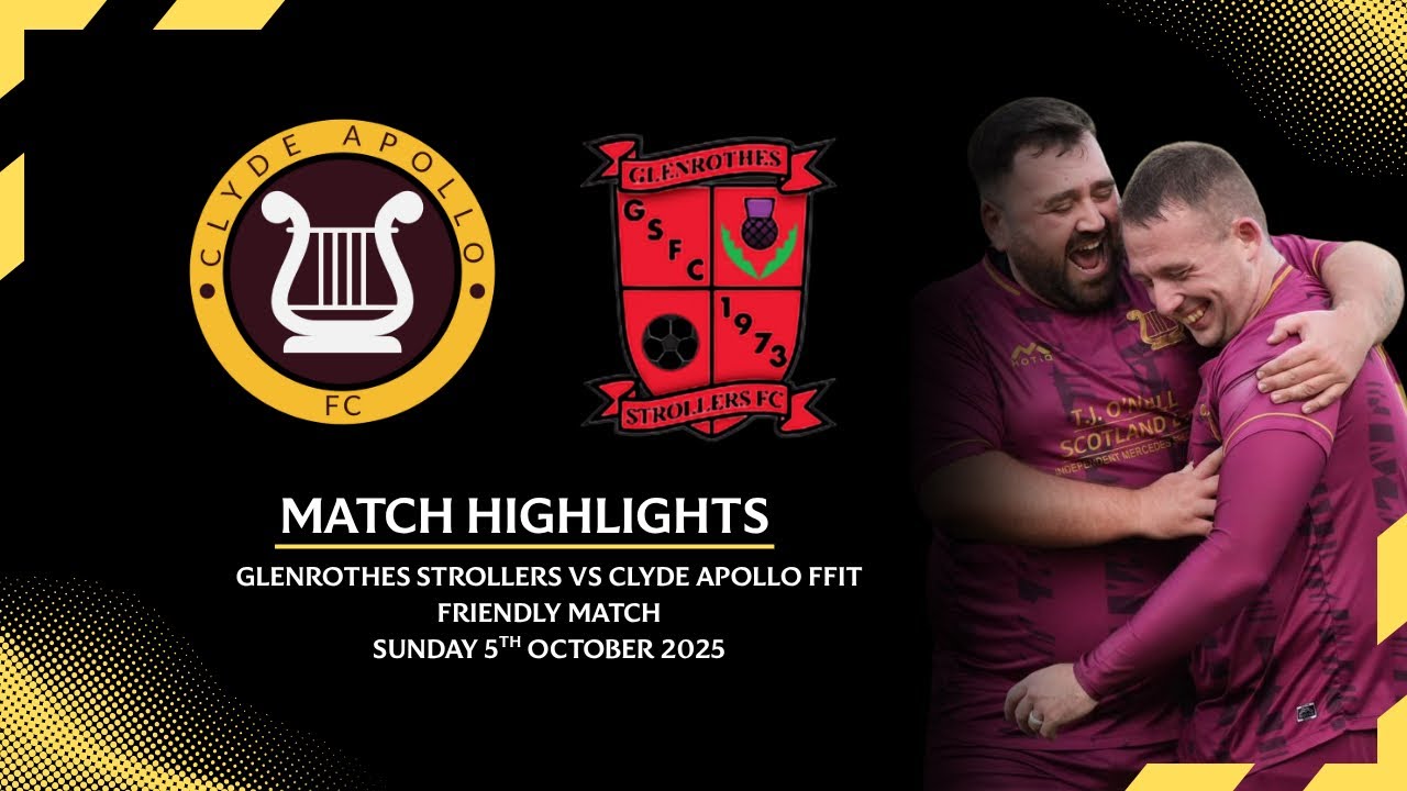 HIGHLIGHTS | Glenrothes Strollers vs Clyde Apollo FFIT - Sunday 5th October 2025