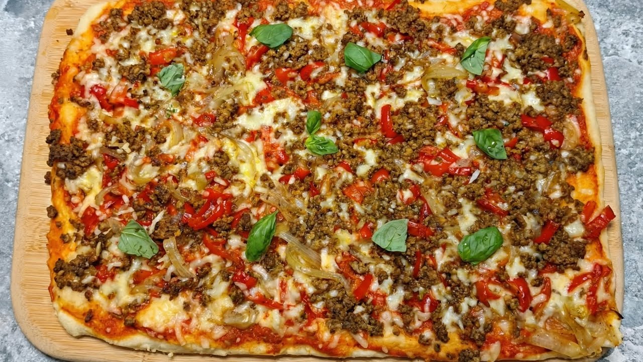 # رمضان .ما تشريش بيتزا من برا بعد هاد الوصفة 🍕