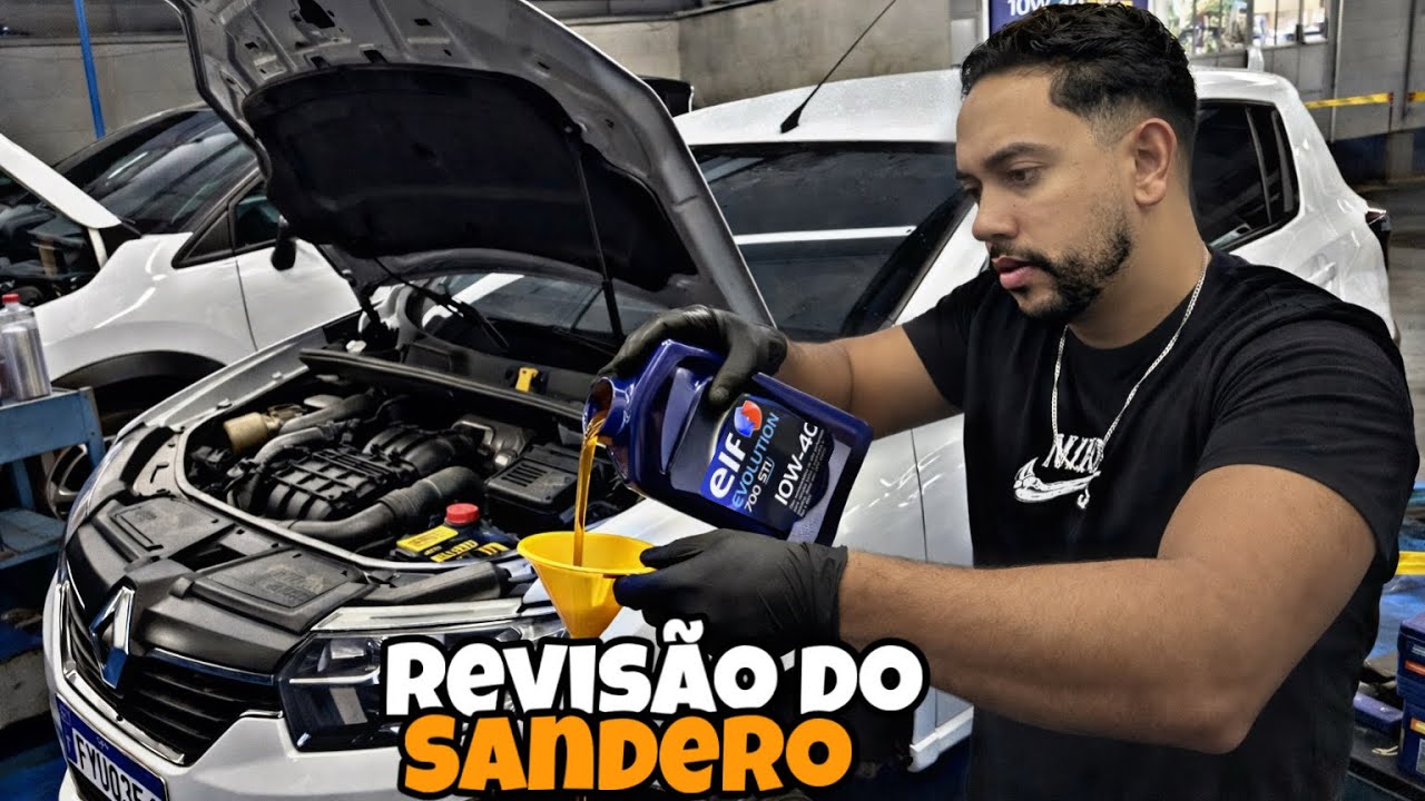 QUANTO GASTEI NA PRIMEIRA REVISÃO DO SANDERO? 😳💸 uber | 99pop