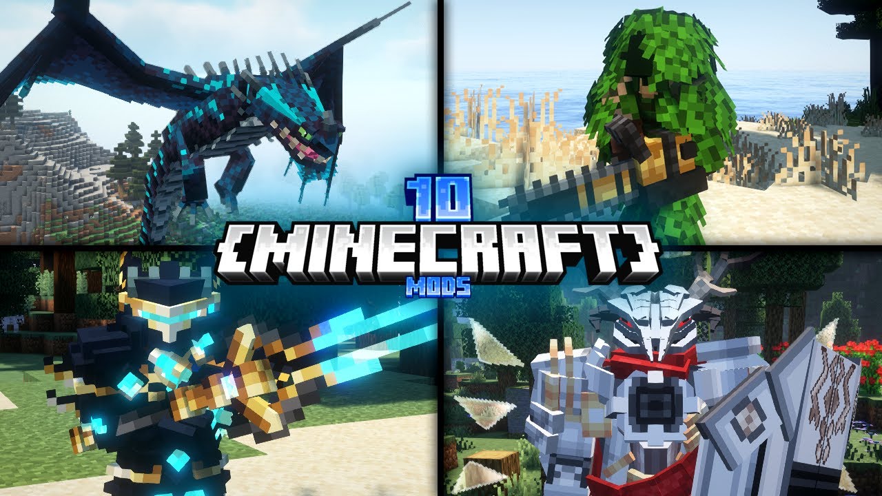 Top 10 New Best Minecraft Mods For 1.18.2 - 1.21.1 !