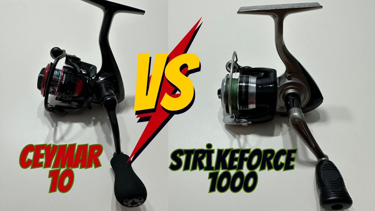 OKUMA CEYMAR 10  vs DAİWA STRİKEFORCE 1000 B !!! LRF MAKİNALARI NASIL OLMALI ???