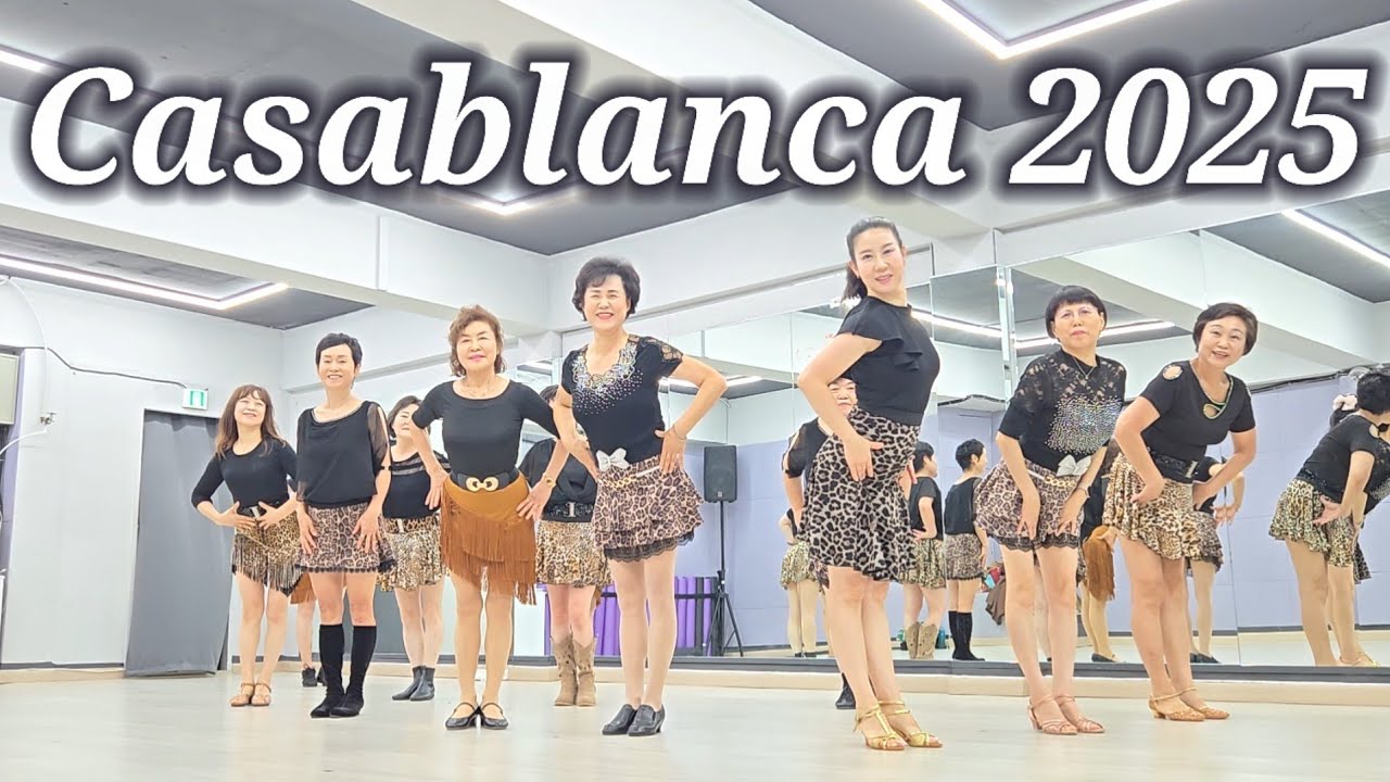 Casablanca 2025 Linedance/ Improver/ 김경화라인댄스/상계1동 영상동아리반 
