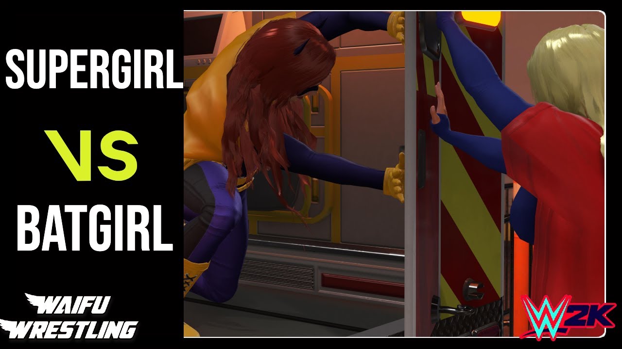 WWE2K24: BatGirl VS SuperGirl - DC Comics Clash: Ambulance Match Mayhem