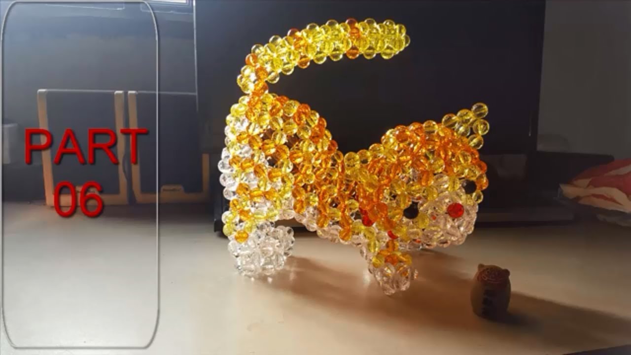 Part 06-Foot - How to make beaded Cat