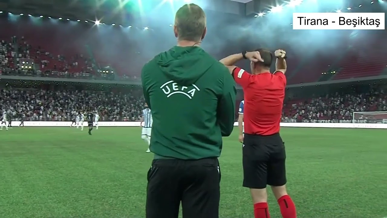 ŞOK! BEŞİKTAŞ - TİARANA MAÇI OLAYLAR! HAKEMLER MAÇ BAŞLAMADAN İÇERİ GİRDİ! CANLI YAYIN İÇİN ABONE OL