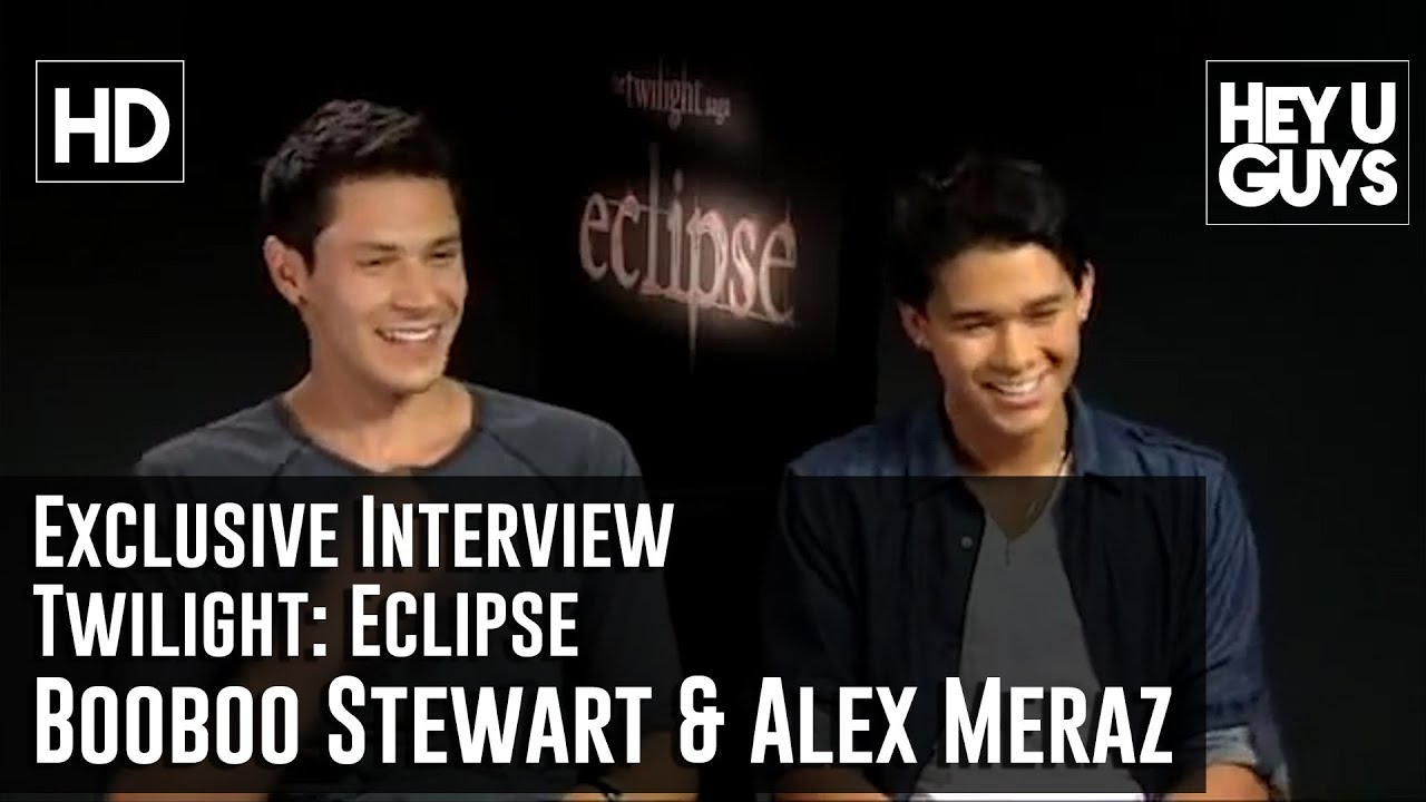 Booboo Stewart & Alex Meraz Exclusive Interview Twilight: Eclipse