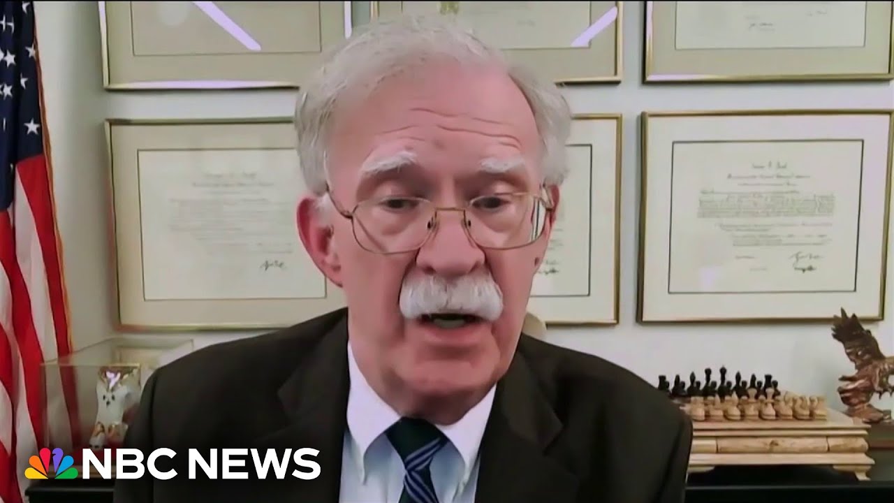 Waltz&rsquo;s confirmation hearing for UN post will be &lsquo;dominated&rsquo; by Signal scandal, says John Bolton