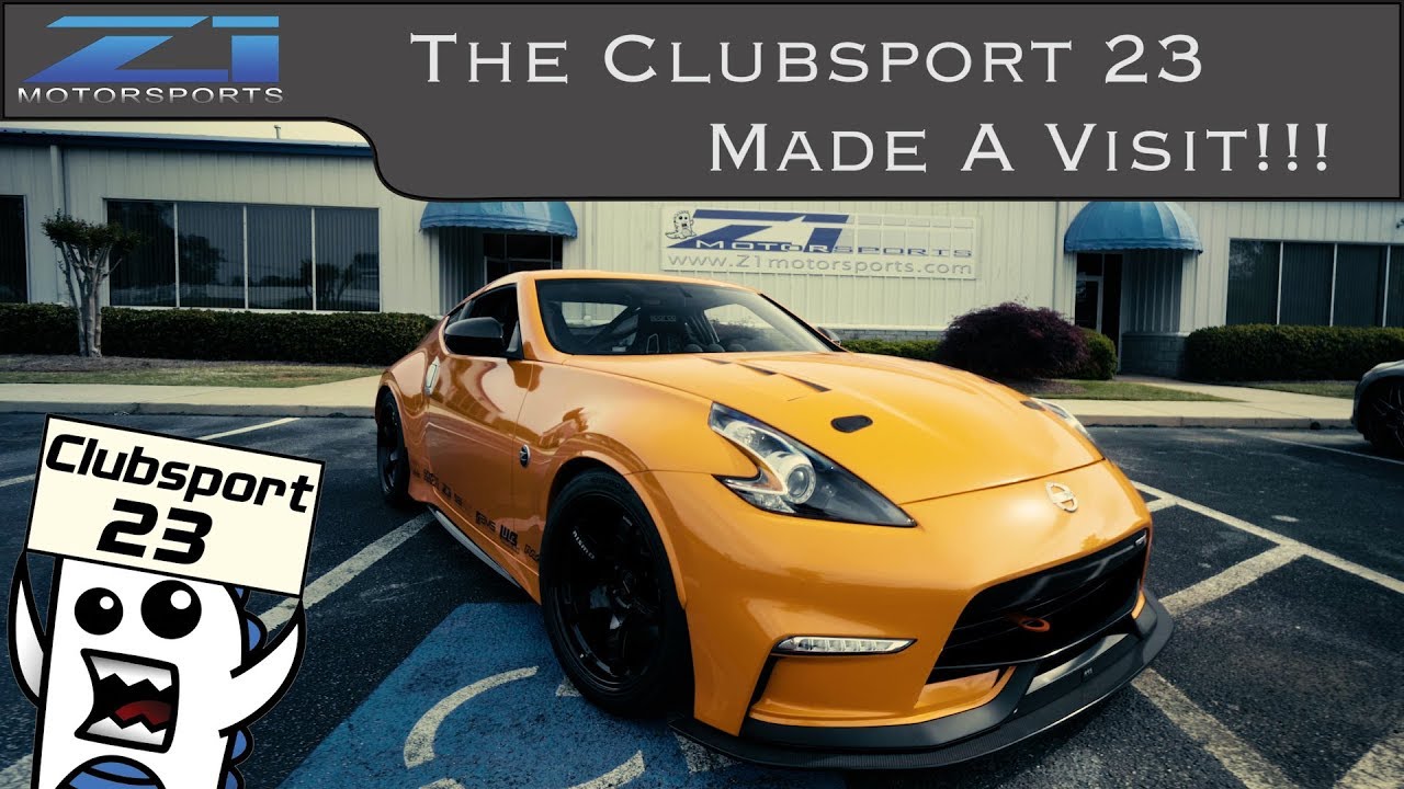 The Clubsport23 Made A Visit! VR30DDTT powered 370z!