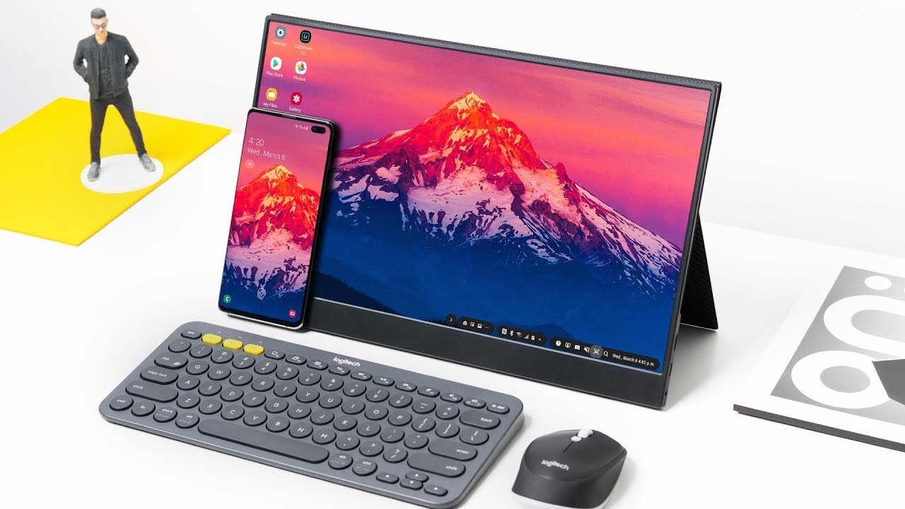 The Galaxy S10 PC Setup With Samsung DeX - 2019!