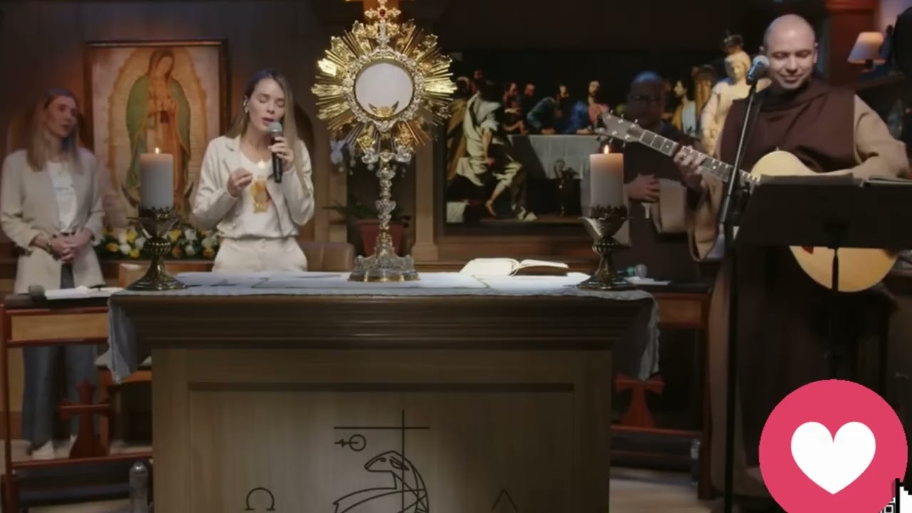 VÍDEO PODEROSO - FREI GILSON E THAEME MARIÔTO NO ROSÁRIO DE SÃO MIGUEL ARCANJO