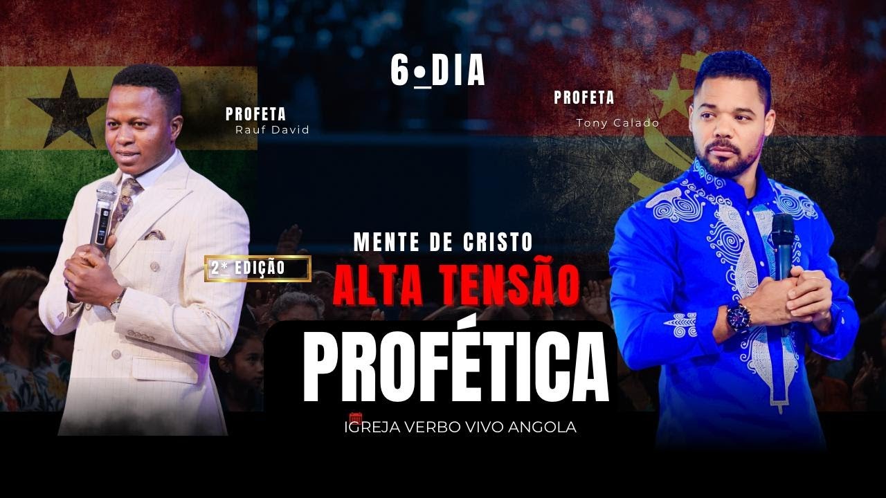 Alta Tensão Profética 2ª Edição. Dia 06 | David Rauf | Tony Calado