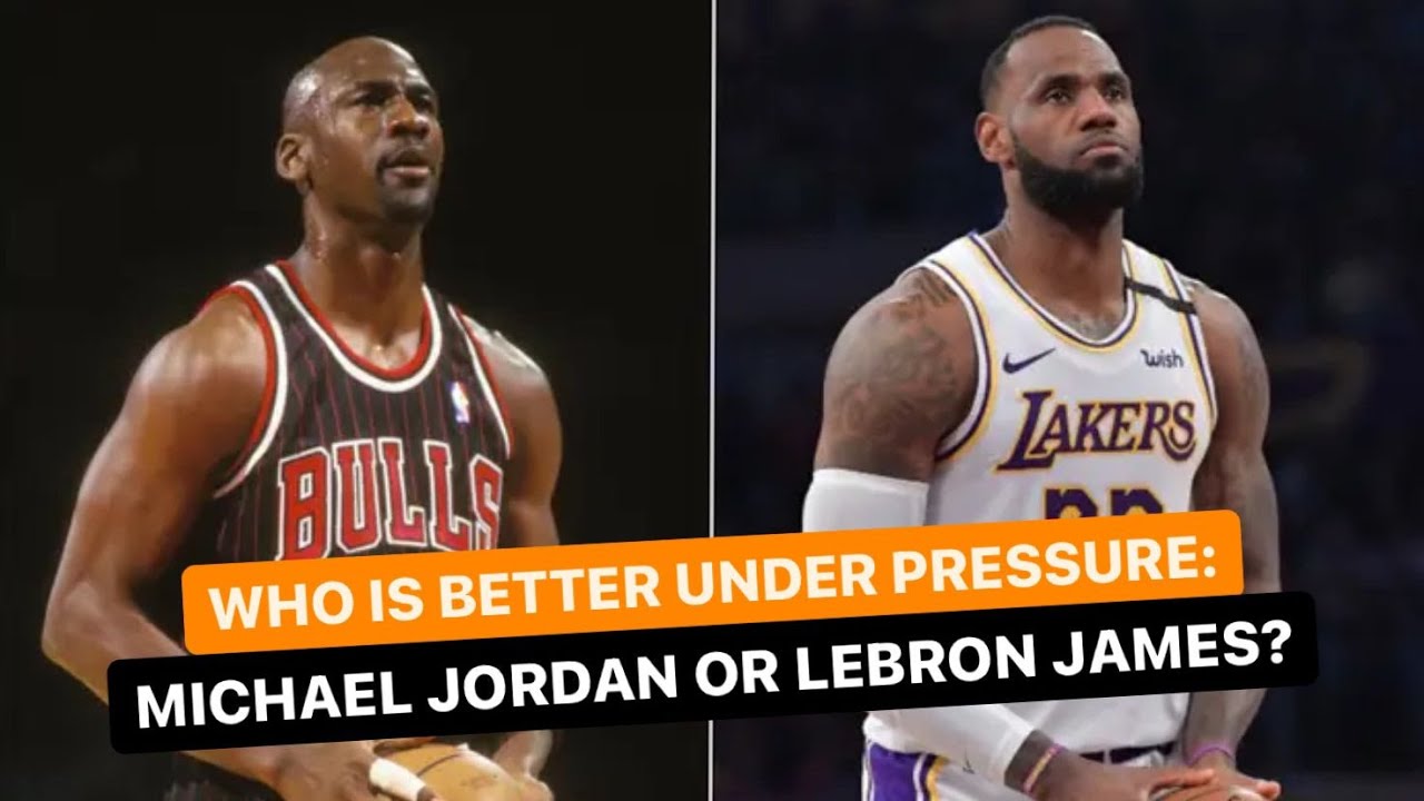 LeBron James simply does not have Jordan's killer mentality when under pressure!
