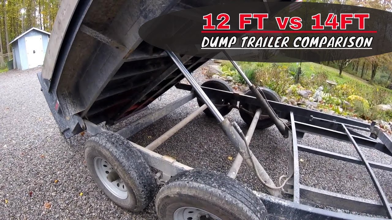 14FT vs 12FT Dump Trailer Comparison