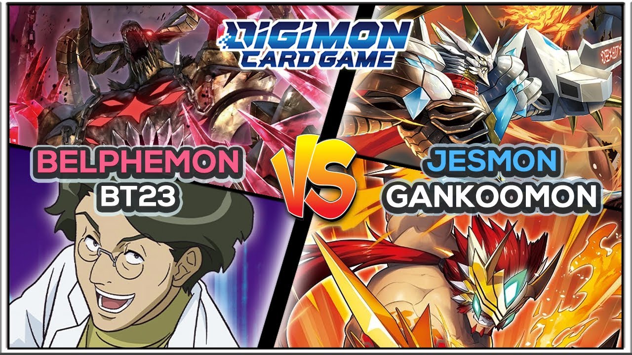 Belphemon vs Jesmon &bull; BT23 Gameplay | DCGO | Digimon TCG