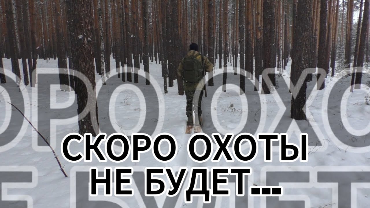 Скоро охоты не будет