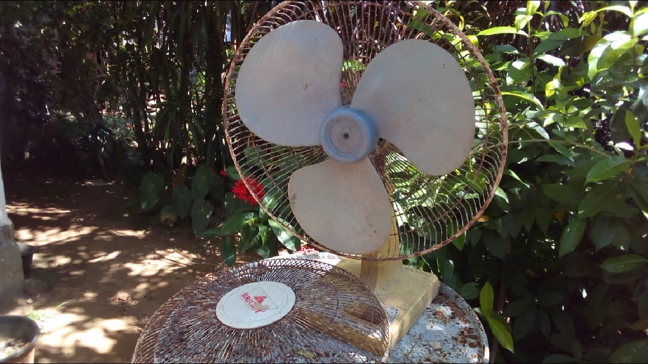 Old Table Fan Restoration