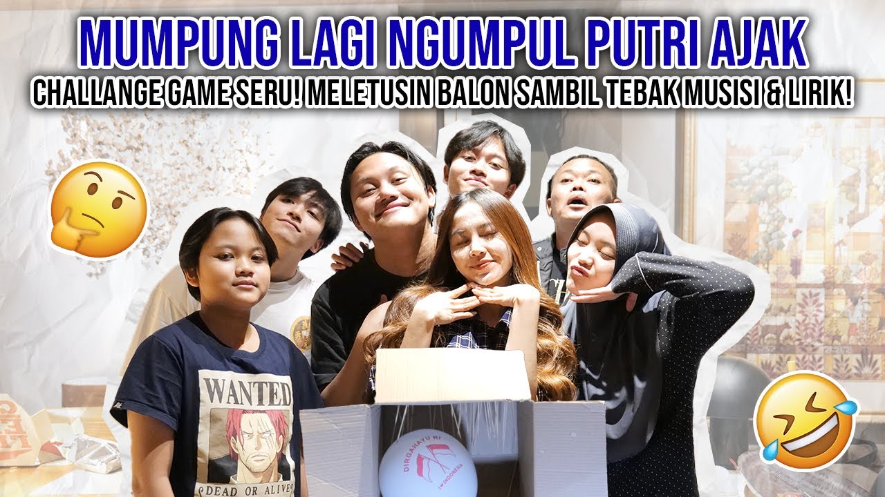 SEKELUARGA MAIN GAME TEBAK MUSISI & LIRIK, MALAH PADA BINGUNG!