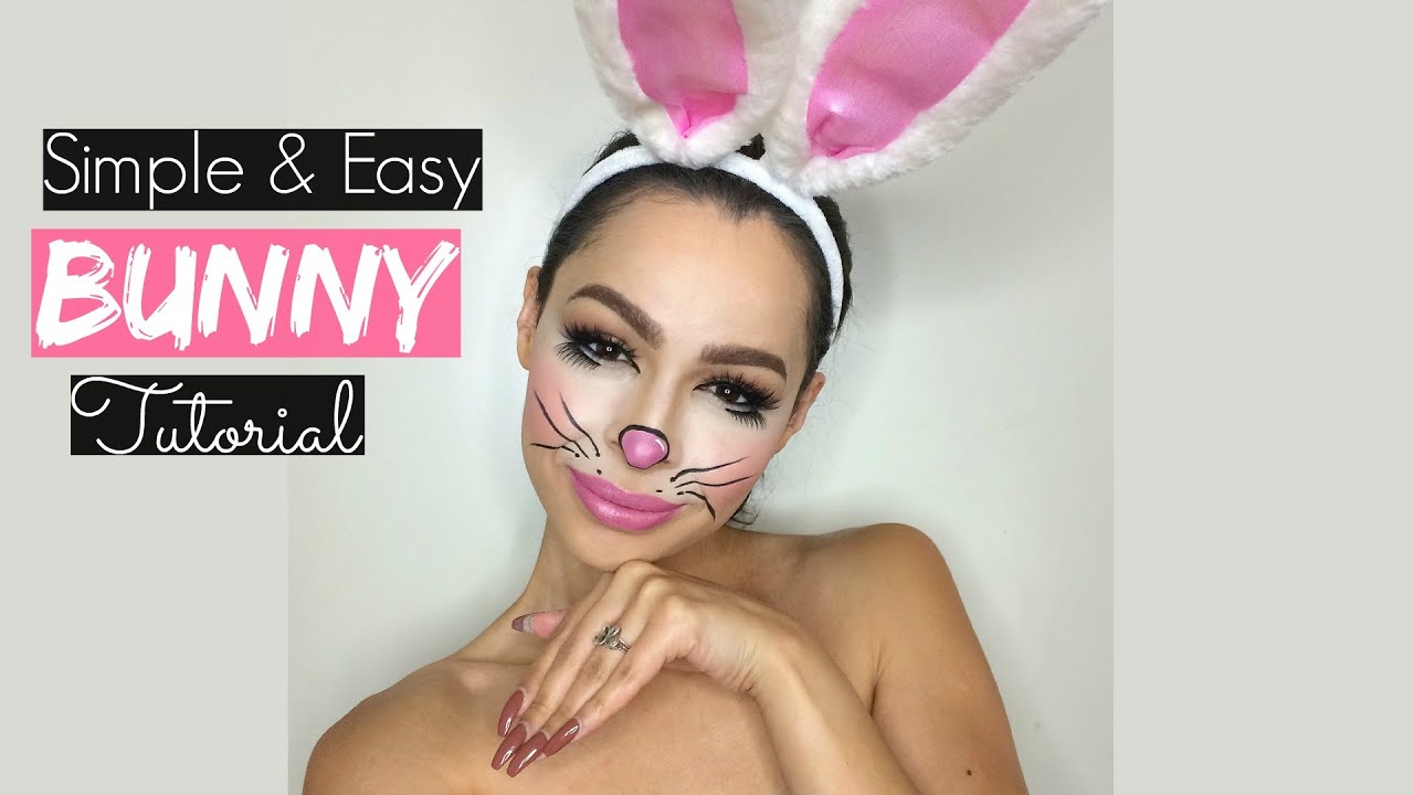 Bunny Halloween Makeup Tutorial| Simple & Easy