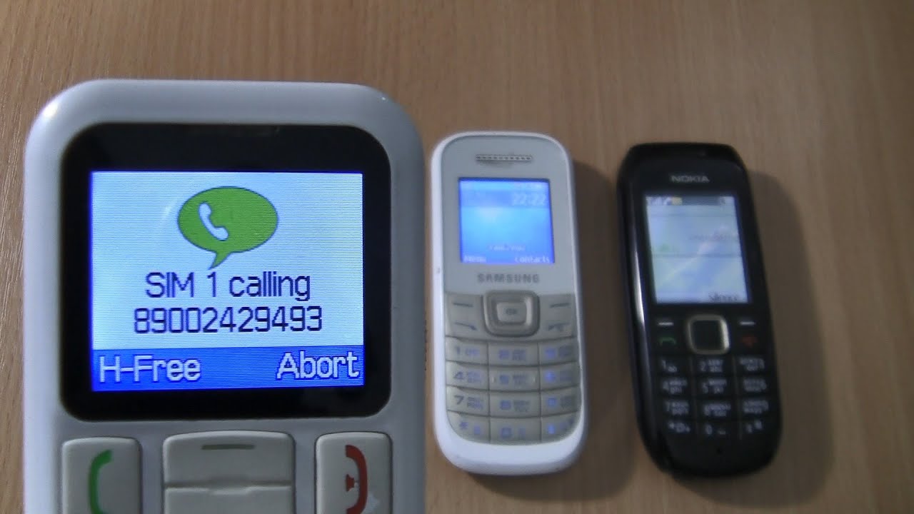 Incoming call & Outgoing call at the Same Time  Fly +Samsung +Nokia