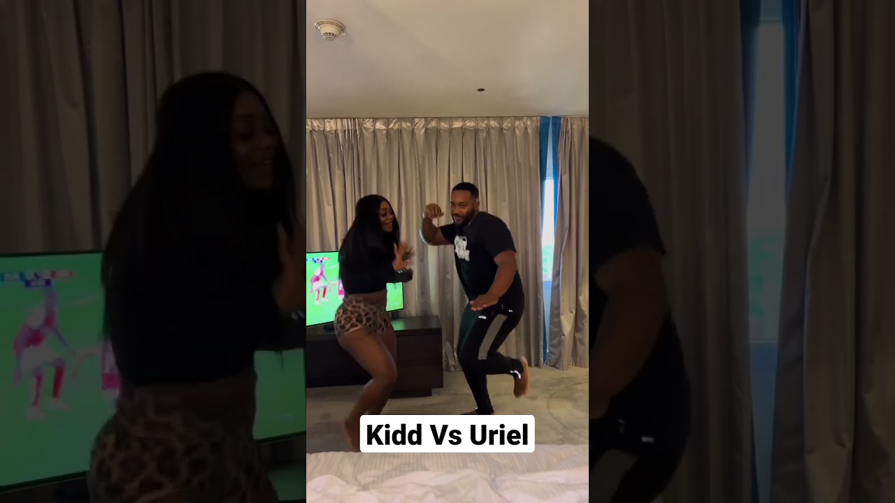 BBNaija Kiddwaya and Uriel in Dancing Competition #bbnaija BBNaija All Stars