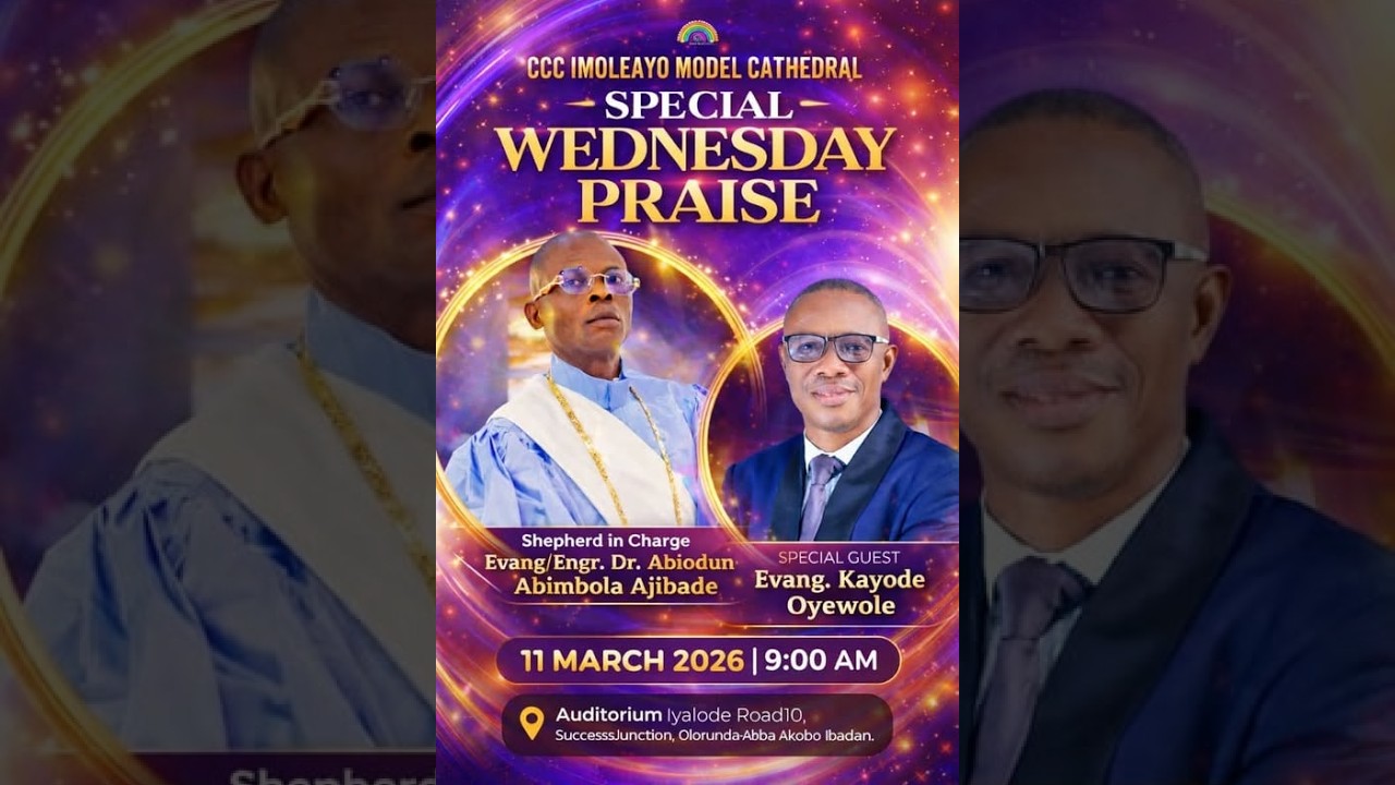 SEEKER'S SERVICE (ESIN ANU 11-3-2026) || LIVE || CCC IMOLEAYO MODEL CATHEDRAL