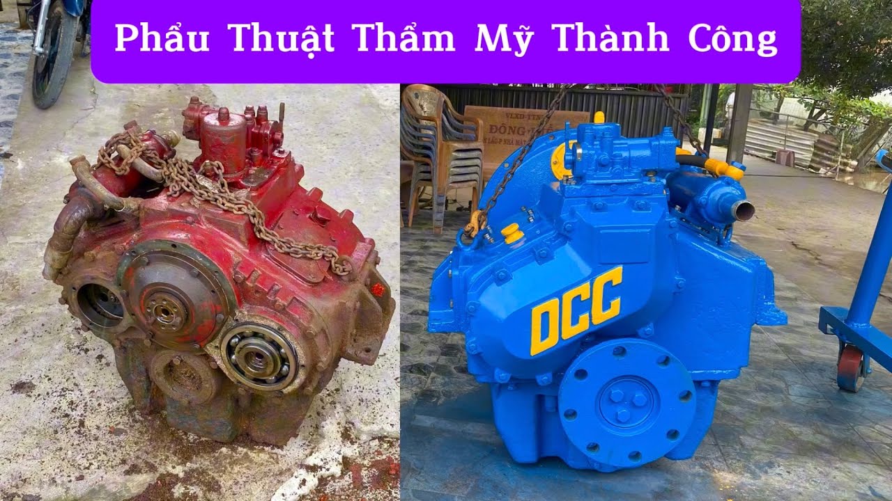 Thay Đổi Bộ Áo Cho Hộp Số 135A