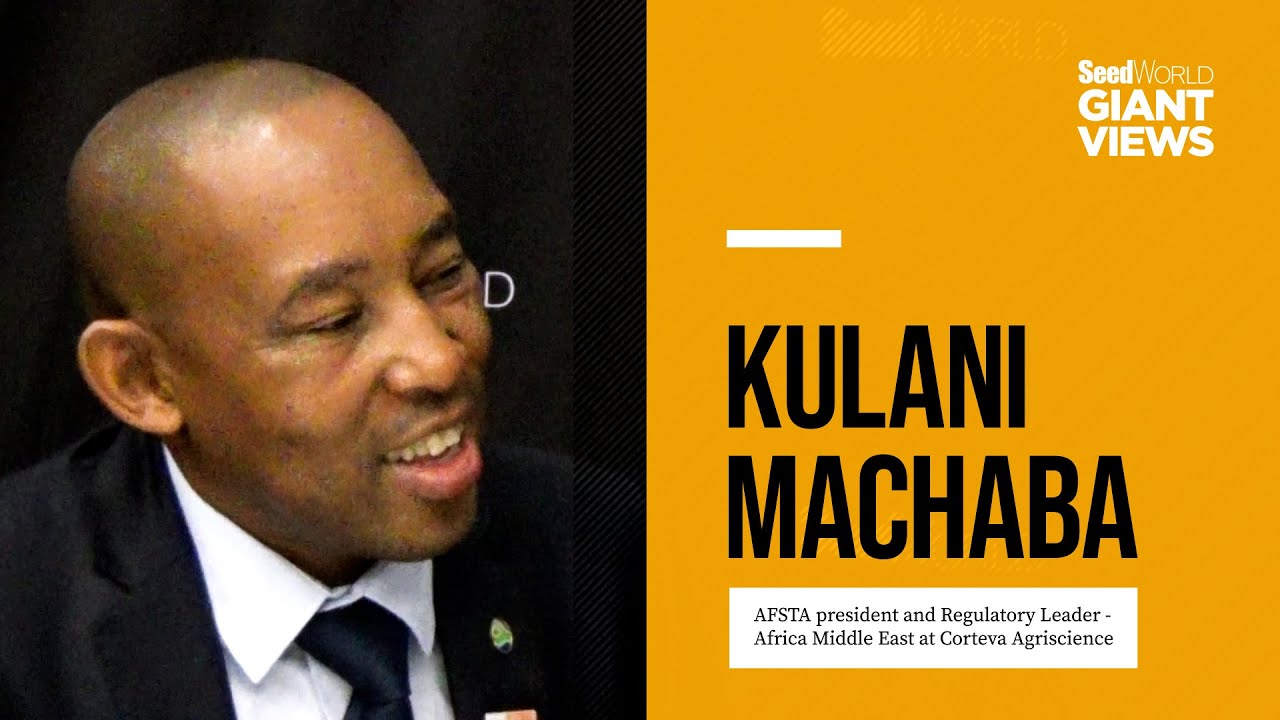 Kulani Machaba - AFSTA president and Regulatory Leader  - ISF World Seed Congress 2023