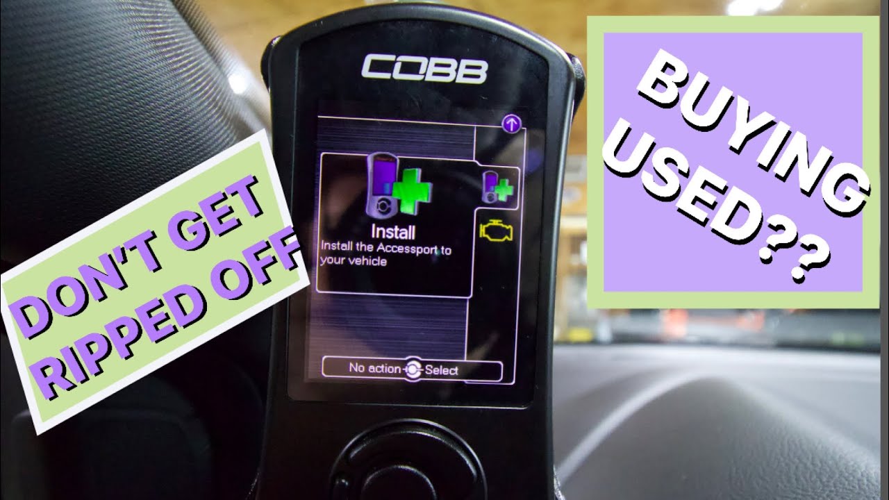 HOW TO UNMARRY A COBB ACCESSPORT