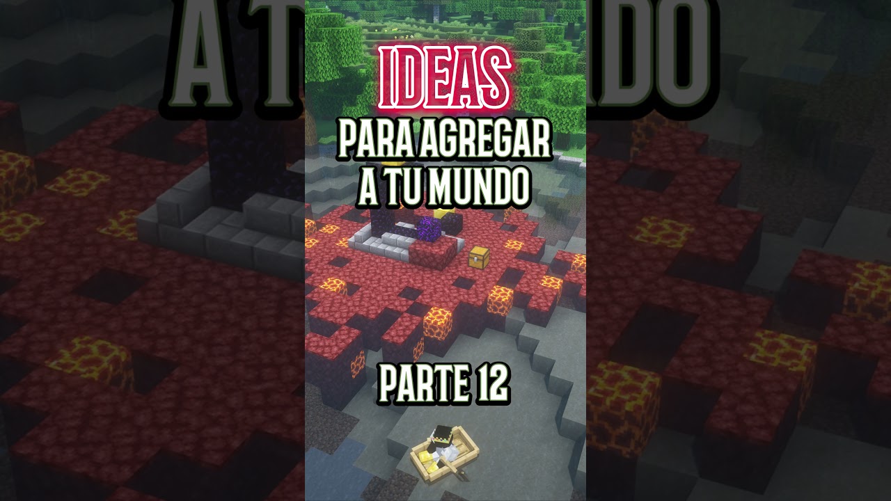 Minecraft: 4 Ideas para tu Mundo!