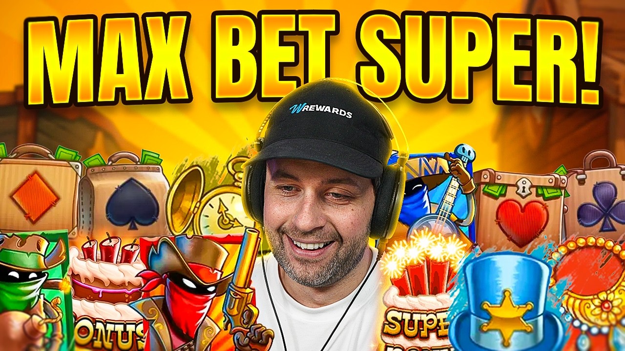 I SPUN in a MAX BET SUPER on THE WILDOS 2 AND IT WENT NUTS!! (Bonus Buys)