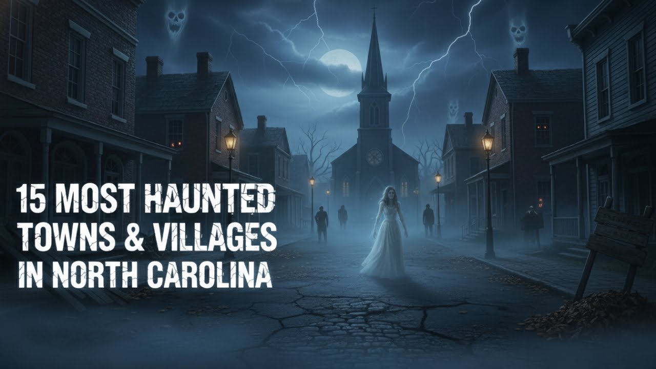 15 Most Haunted Towns & Villages in North Carolina | Real Ghost Stories and Paranormal Hotspots