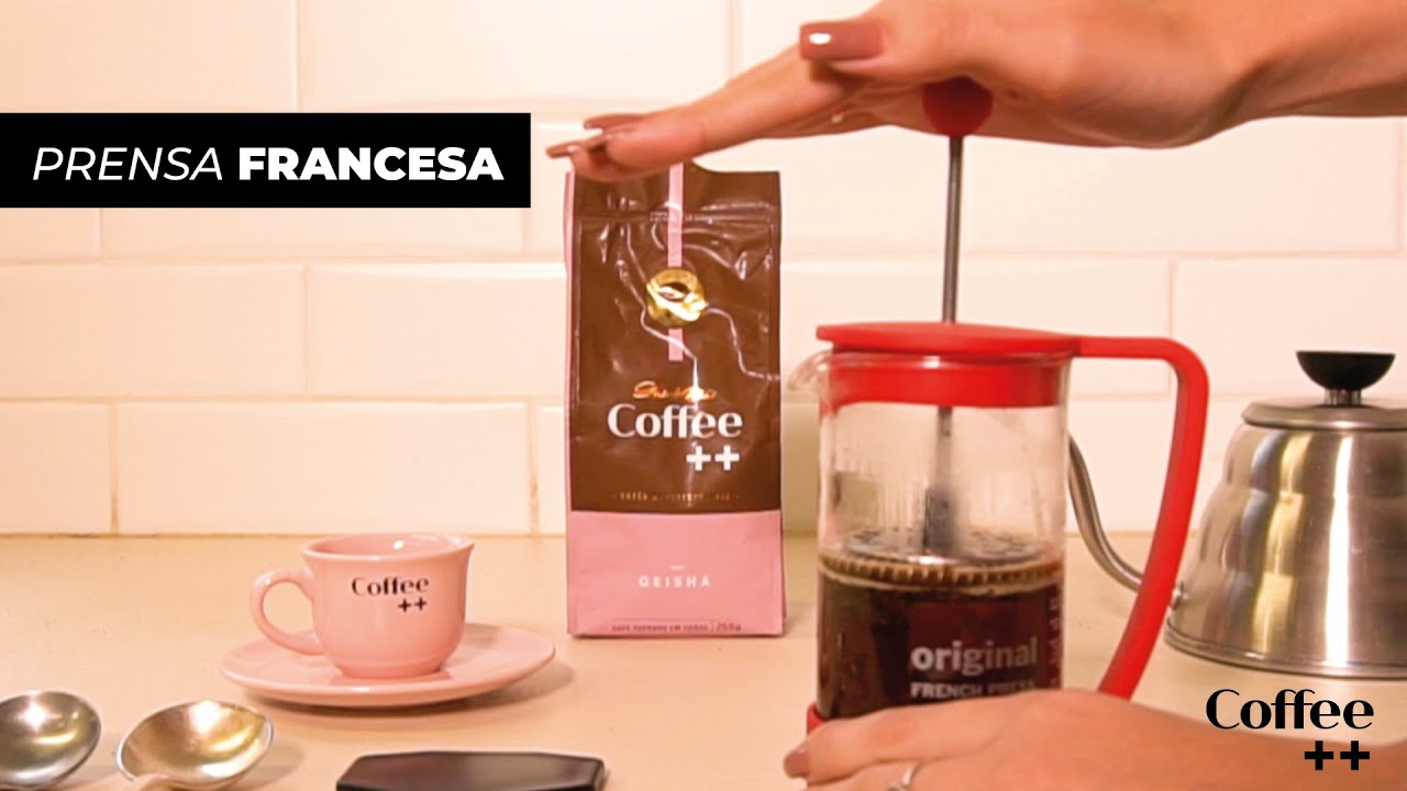 Como fazer caf&eacute; na prensa francesa?