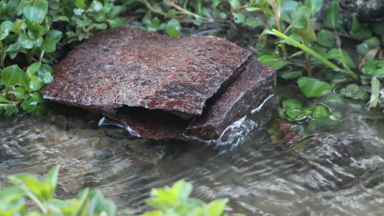 Cracked Axe Found In River Restoration With Brass