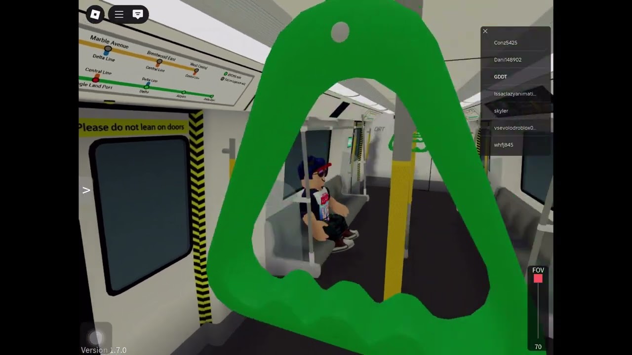 Airport Line - Train 2014-2015-2016 - Full Journey From Millennium to Delta Expo