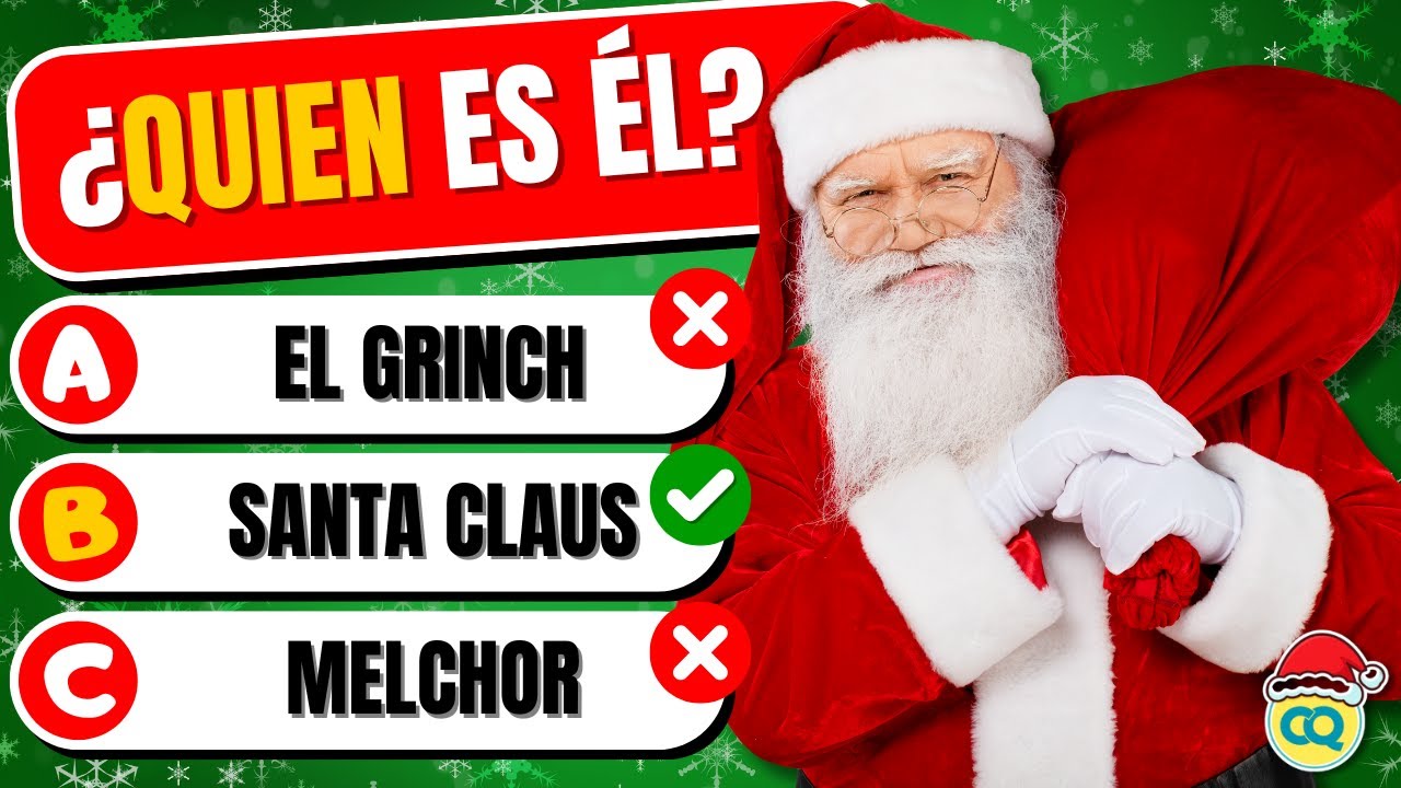 QUIZ DE NAVIDAD 🎄 50 Preguntas de Cultura General 🤯 &iquest;Eres un Experto Navide&ntilde;o?